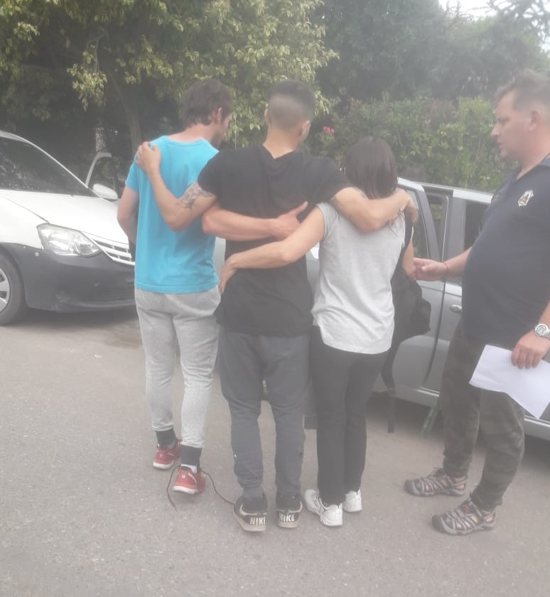 tobias familia salida hospi