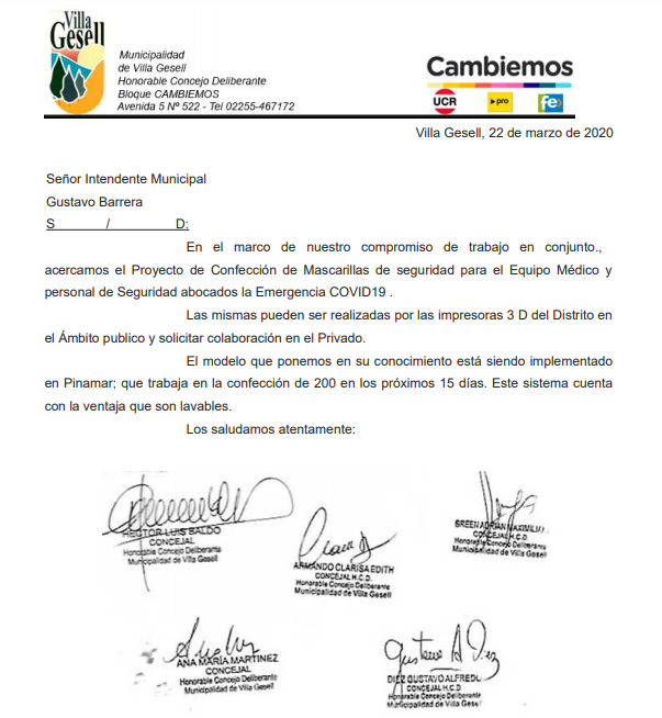 nota juntos por el cambio