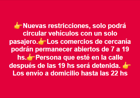 placa roja