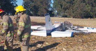 Una avioneta de Villa Gesell cayó en Balcarce: Tres ocupantes ilesos