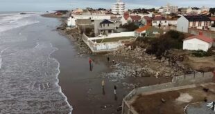 Casas al vacío: destrozos en Mar del Tuyú tras el paso de la ciclogénesis