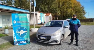 Operativo vial en ruta 11: recuperan un vehículo con pedido de búsqueda judicial