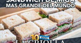 Desafío histórico en Villa Gesell: buscan romper el récord del sándwich de miga más grande de Argentina