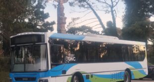 Nuevo Bus incorpora una unidad impulsada a gas natural comprimido