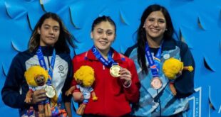 Dahiana Orellana conquistó la medalla de bronce en los Juegos Parasuramericanos de Colombia