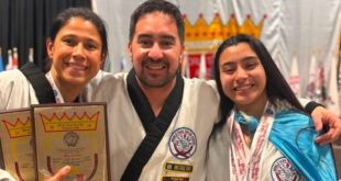 Dos geselinas brillaron en el Mundial de Tang Soo Do y subieron al podio en Chicago